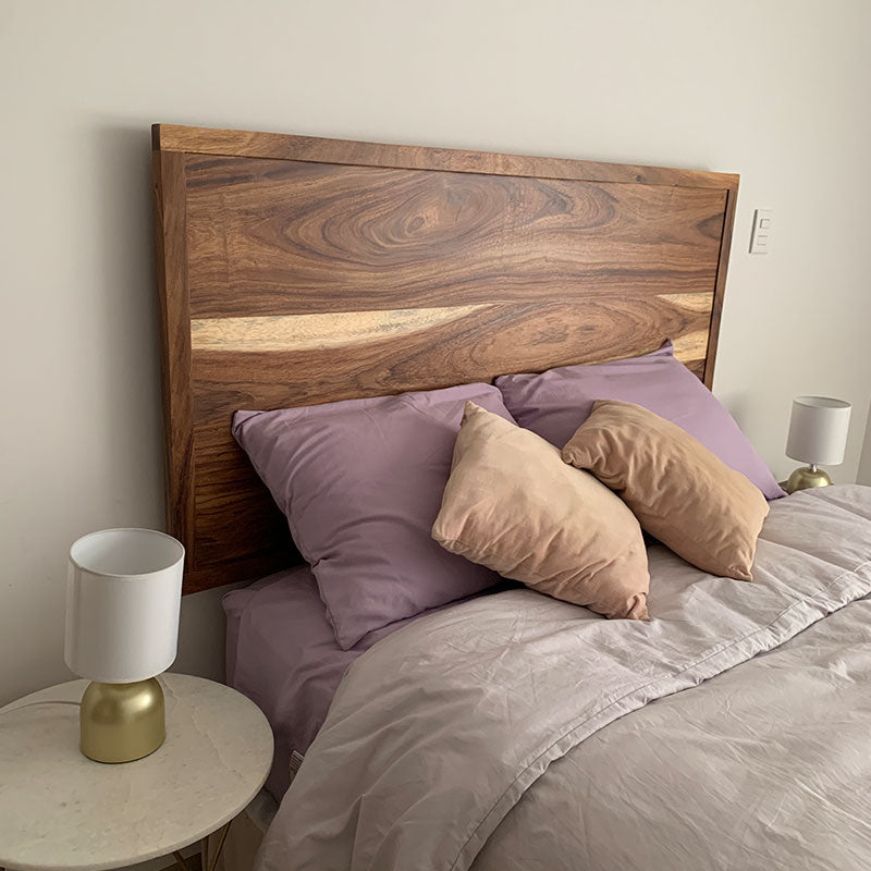 Cabecera de madera natural diferentes medidas