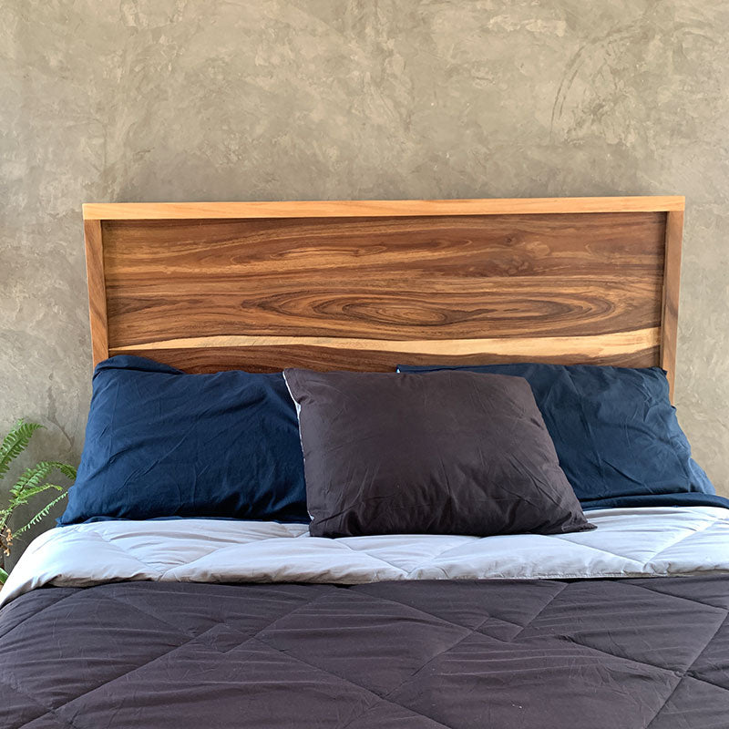 Cabecera de madera natural diferentes medidas