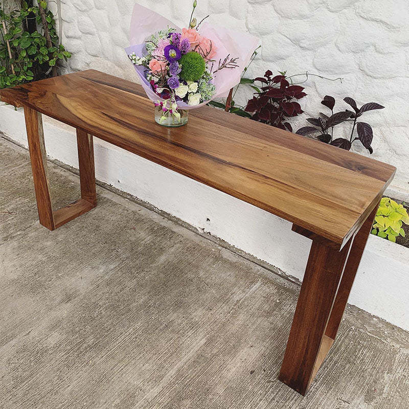 Credenza Long de Madera Natural
