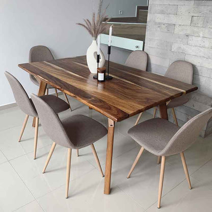 Mesa de Comedor Kioto de Madera natural *solo la mesa